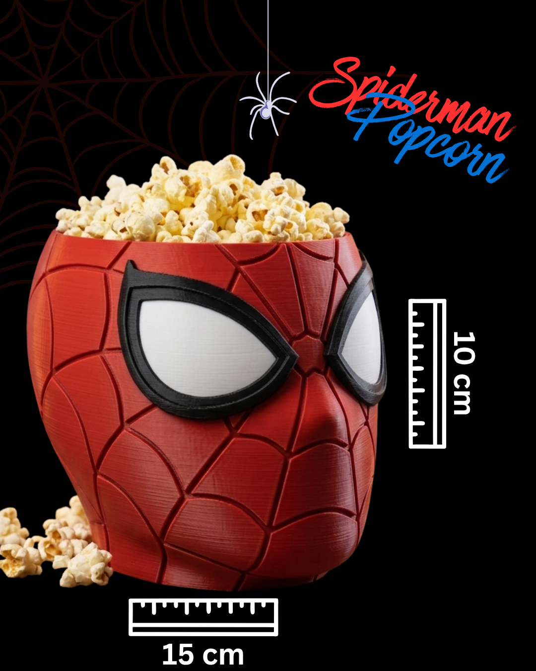 SpiderMan popcorn ๐ฟ