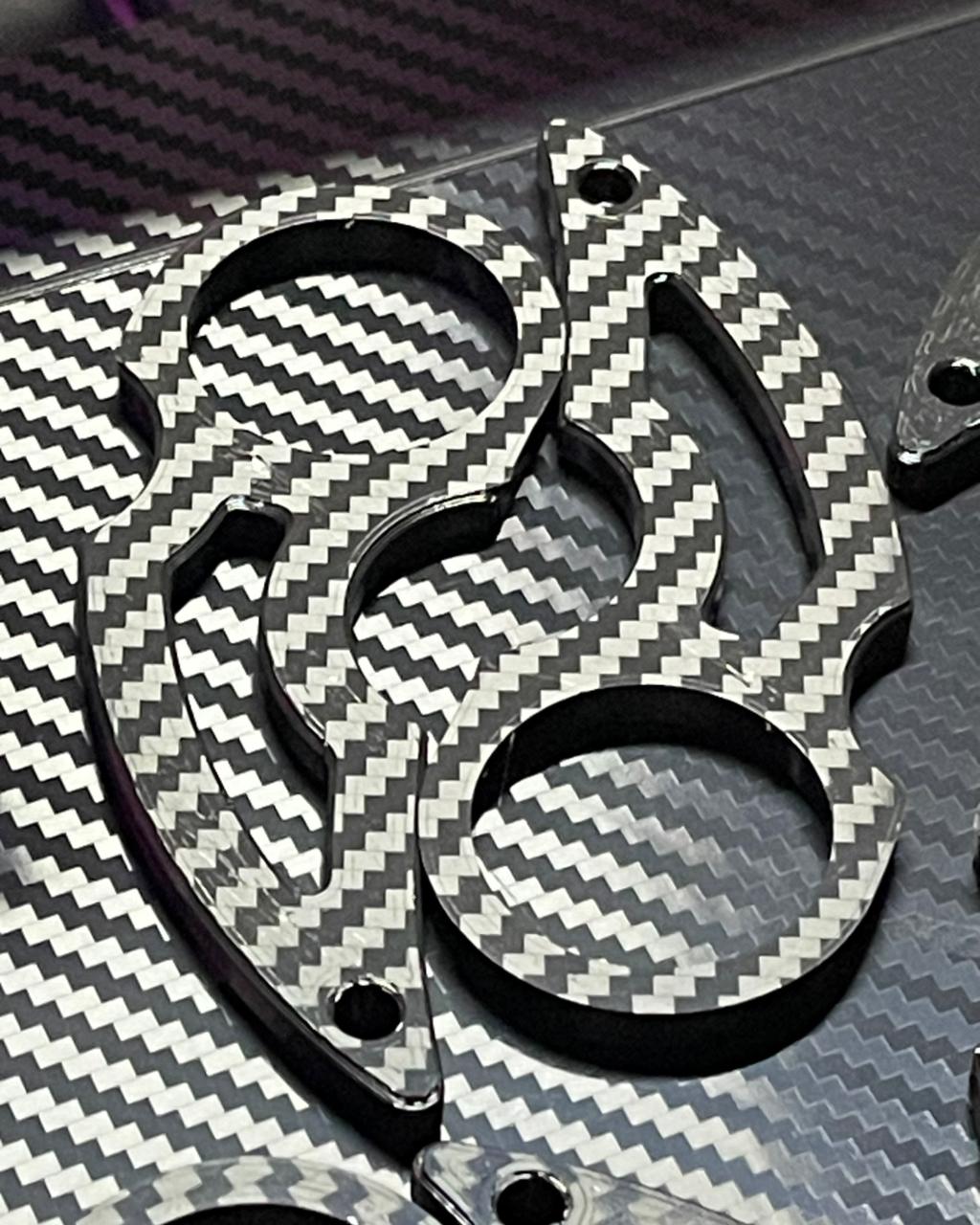 3D Printed Keychain Spinner V3 CARBON FIBER - GETSPINNER - GETSPINNER - 