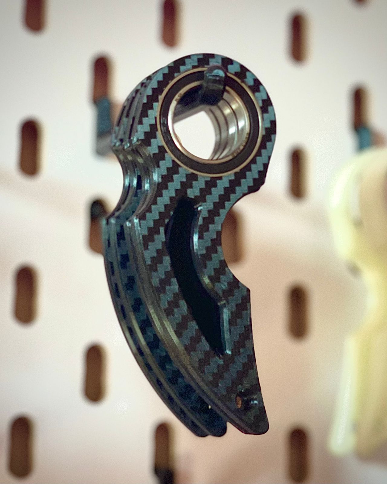 3D Printed Keychain Spinner V3 CARBON FIBER - GETSPINNER - GETSPINNER - 