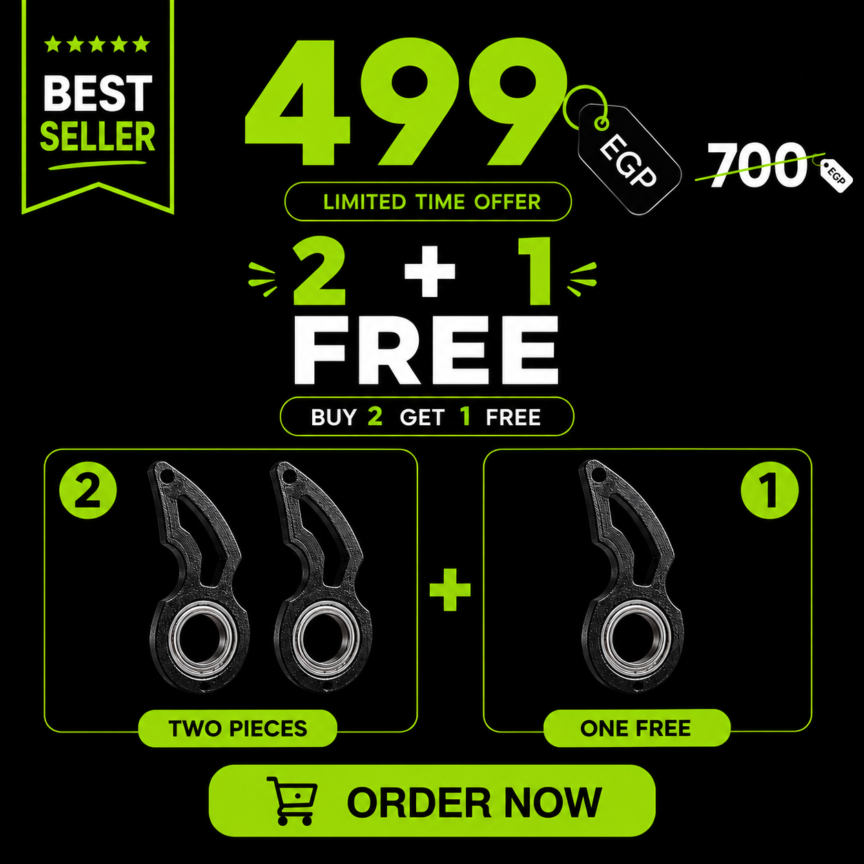 BUY 2 GET 1 FREE 🔥