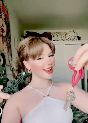 Customer using spinner